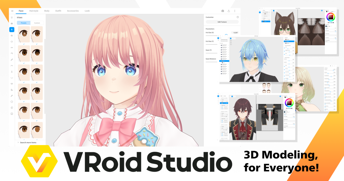 VRoid Studio - Free 3D Anime Character Creator - Blitz3D BlitzMax  BlitzBasic Monkey-X Easy Game Development and Procedural Programming -  BlitzCoder